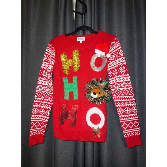Ugly Christmas Sweater Xmas Size Small - Picture 1 of 3